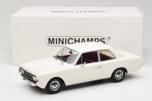 Opel Rekord C Weiss Minichamps 1:18 107047001 Metall – Bild 6 von 6
