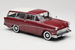 Opel Rekord P1 Caravan Rot Minichamps 1:18 180043211 Metall – Bild 6 von 8