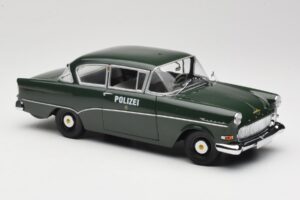 Opel Rekord P1 Polizei Minichamps 1:18 180043290 Metall – Bild 6 von 8