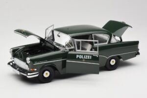Opel Rekord P1 Polizei Minichamps 1:18 180043290 Metall – Bild 2 von 8