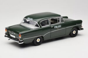 Opel Rekord P1 Polizei Minichamps 1:18 180043290 Metall – Bild 3 von 8