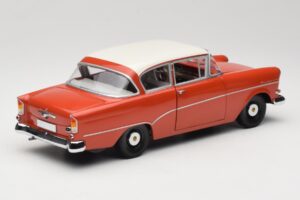 Opel Rekord P1 Rot Minichamps 1:18 180043201 Metall – Bild 3 von 8