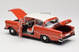 Opel Rekord P1 Rot Minichamps 1:18 180043201 Metall – Bild 5 von 8
