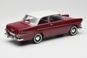 Opel Rekord P2 Dunkelrot & Weiss BoS Models 1:18 BOS415 Resin – Bild 2 von 6