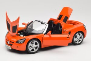 Opel Speedster Orange Maisto 1:18 31615 Metall – Bild 2 von 8