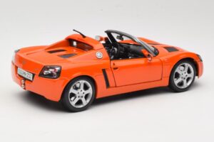 Opel Speedster Orange Maisto 1:18 31615 Metall – Bild 3 von 8