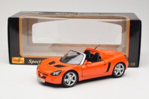 Opel Speedster Orange Maisto 1:18 31615 Metall – Bild 8 von 8