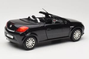 Opel Tigra TwinTop B Schwarz Norev 1:18 183600 Metall – Bild 3 von 8