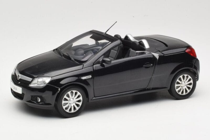 Opel Tigra TwinTop B Schwarz Norev 1:18 183600 Metall