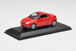 Opel Tigra TwinTop Magma Rot Minichamps 1:43 B24910027T Metall – Bild 2 von 4