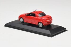 Opel Tigra TwinTop Magma Rot Minichamps 1:43 B24910027T Metall – Bild 3 von 4