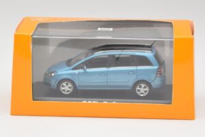 Opel Zafira A Star Blau Minichamps 1:43 B24910027Z Metall – Bild 4 von 4