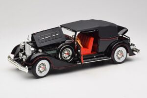 Packard Cabriolet Schwarz Anson 1:18 30397 Metall – Bild 2 von 8