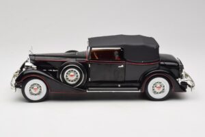 Packard Cabriolet Schwarz Anson 1:18 30397 Metall – Bild 4 von 8
