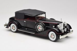 Packard Cabriolet Schwarz Anson 1:18 30397 Metall – Bild 6 von 8