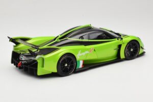 Pagani Huayra R Grün LCD 1:18 LCD18012-GR Metall – Bild 3 von 8