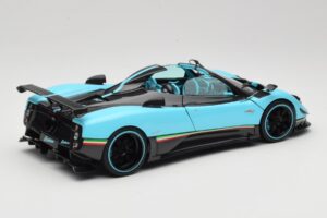Pagani Zonda Uno Carbon Hellblau Almost Real 1:18 850630001 Metall – Bild 3 von 8