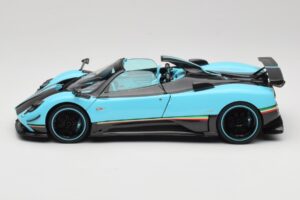 Pagani Zonda Uno Carbon Hellblau Almost Real 1:18 850630001 Metall – Bild 4 von 8