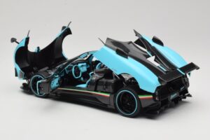 Pagani Zonda Uno Carbon Hellblau Almost Real 1:18 850630001 Metall – Bild 5 von 8