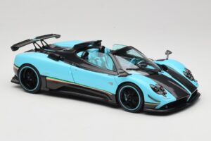 Pagani Zonda Uno Carbon Hellblau Almost Real 1:18 850630001 Metall – Bild 6 von 8