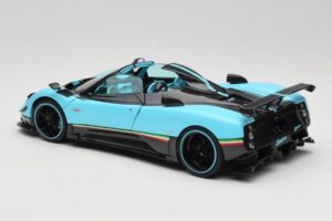 Pagani Zonda Uno Carbon Hellblau Almost Real 1:18 850630001 Metall – Bild 7 von 8