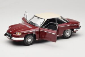 Panhard 24 CT Rot Solido 1:18 1832500 Metall – Bild 2 von 8