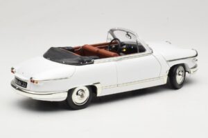 Panhard PL17 Cabriolet Weiss Solido 1:18 8174 Metall – Bild 3 von 8