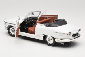 Panhard PL17 Cabriolet Weiss Solido 1:18 8174 Metall – Bild 5 von 8