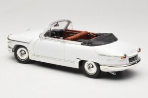 Panhard PL17 Cabriolet Weiss Solido 1:18 8174 Metall – Bild 7 von 8