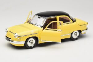 Panhard PL17 Gelb Solido 1:18 8173 Metall – Bild 2 von 8