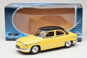 Panhard PL17 Gelb Solido 1:18 8173 Metall – Bild 8 von 8