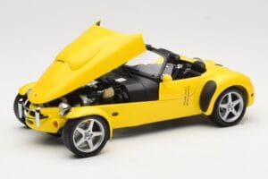 Panoz AIV Roadster Gelb AUTOart 1:18 78213 Metall – Bild 2 von 8