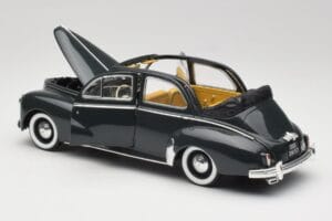 Peugeot 203 Cabriolet Schwarz Solido 1:18 8156 Metall – Bild 5 von 8
