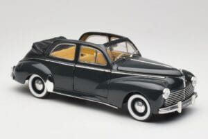 Peugeot 203 Cabriolet Schwarz Solido 1:18 8156 Metall – Bild 6 von 8