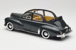 Peugeot 203 Cabriolet Schwarz Solido 1:18 8156 Metall – Bild 7 von 8