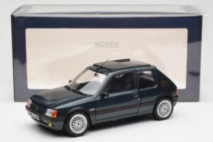 Peugeot 205 GTI 1.9 Magic Sorrento Grün Norev 1:18 184859 Metall – Bild 8 von 8