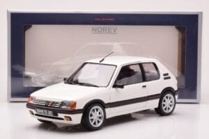 Peugeot 205 GTi 1.9 Meije Weiss Norev 1:18 184842 Metall – Bild 8 von 8