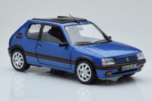 Peugeot 205 GTi 1.9 Mit Glasschiebedach Miami Blau Norev 1:18 184844 Metall – Bild 6 von 8