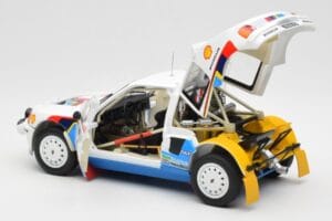 Peugeot 205 T16 #2 A. Vatanen / T. Harryman Rally Monte Carlo 1985 Norev 1:18 184864 Metall – Bild 5 von 8