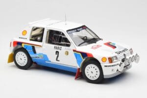 Peugeot 205 T16 #2 A. Vatanen / T. Harryman Rally Monte Carlo 1985 Norev 1:18 184864 Metall – Bild 6 von 8