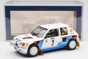 Peugeot 205 T16 #2 A. Vatanen / T. Harryman Rally Monte Carlo 1985 Norev 1:18 184864 Metall – Bild 8 von 8