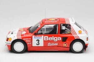 Peugeot 205 T16 #3 B. Darniche / A. Mahe Rally Ypres 1985 IXO 1:18 18RMC135 Metall – Bild 3 von 6