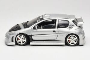 Peugeot 206 MTK Silber Solido 1:18 1817 Metall – Bild 4 von 8