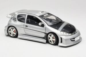 Peugeot 206 MTK Silber Solido 1:18 1817 Metall – Bild 6 von 8