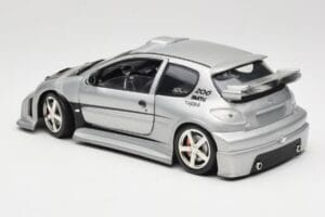 Peugeot 206 MTK Silber Solido 1:18 1817 Metall – Bild 7 von 8
