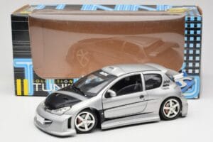 Peugeot 206 MTK Silber Solido 1:18 1817 Metall – Bild 8 von 8