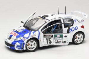 Peugeot 206 WRC #15 G. Panizzi / H. Panizzi WRC 1999 Solido 1:18 9016 Metall – Bild 2 von 8