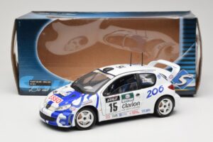 Peugeot 206 WRC #15 G. Panizzi / H. Panizzi WRC 1999 Solido 1:18 9016 Metall – Bild 8 von 8