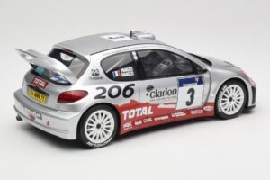 Peugeot 206 WRC #3 G. Panizzi / H. Panizzi Rally Tour de Corse 2002 Otto 1:18 OT1085 Resin – Bild 2 von 6