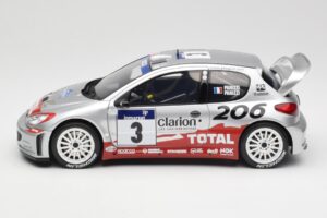 Peugeot 206 WRC #3 G. Panizzi / H. Panizzi Rally Tour de Corse 2002 Otto 1:18 OT1085 Resin – Bild 3 von 6